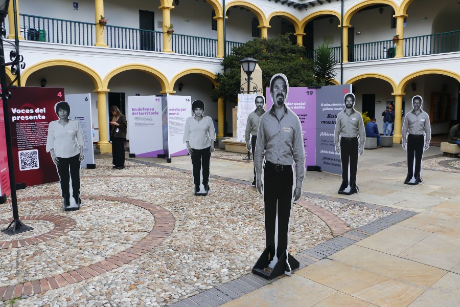 Exposición de fotografías en el Concejo de Bogotá 