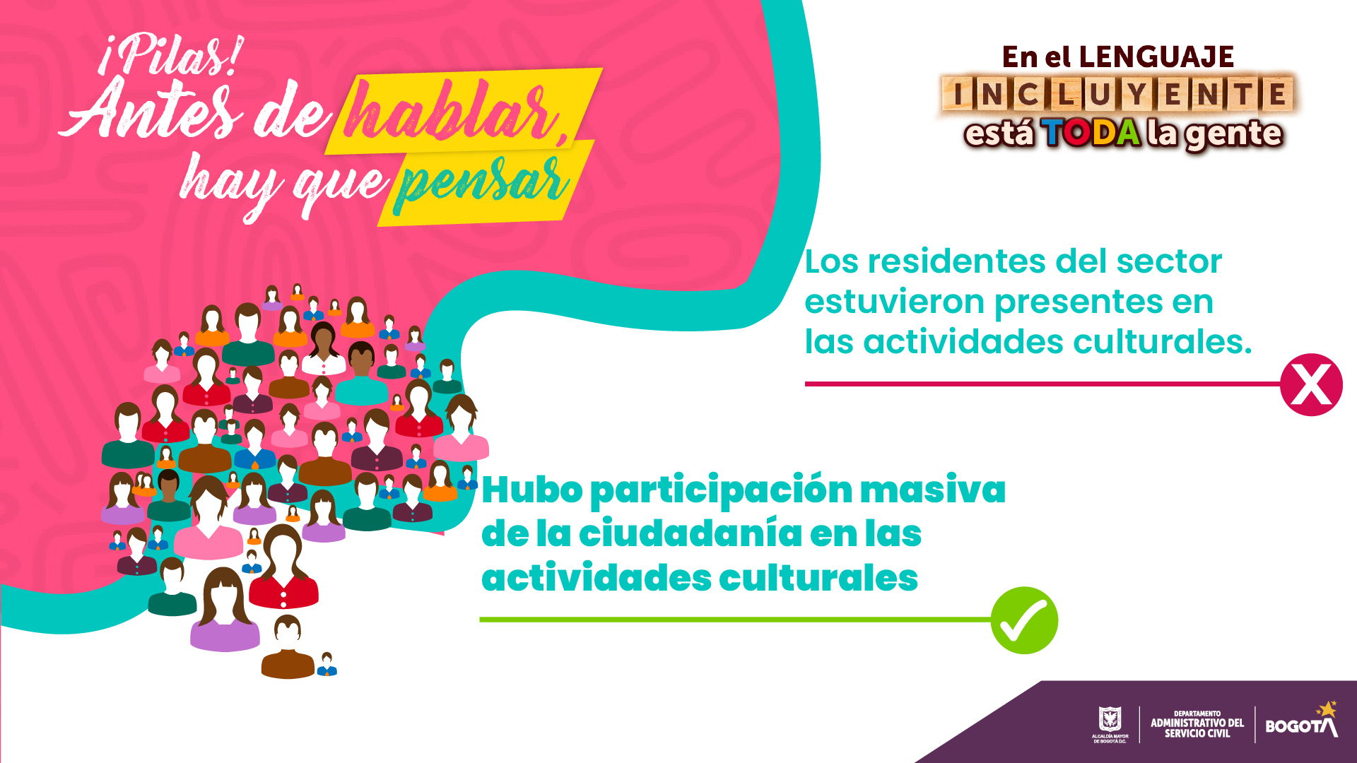 Es nuestro deber promover un lenguaje incluyente, no sexista