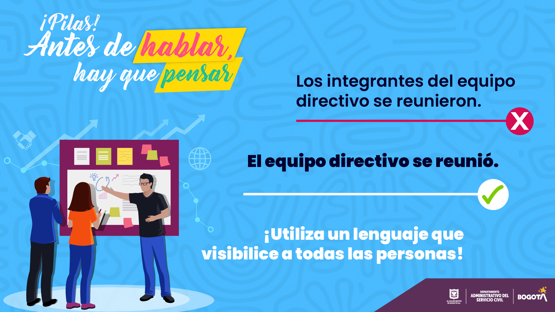 Es nuestro deber promover un lenguaje incluyente, no sexista