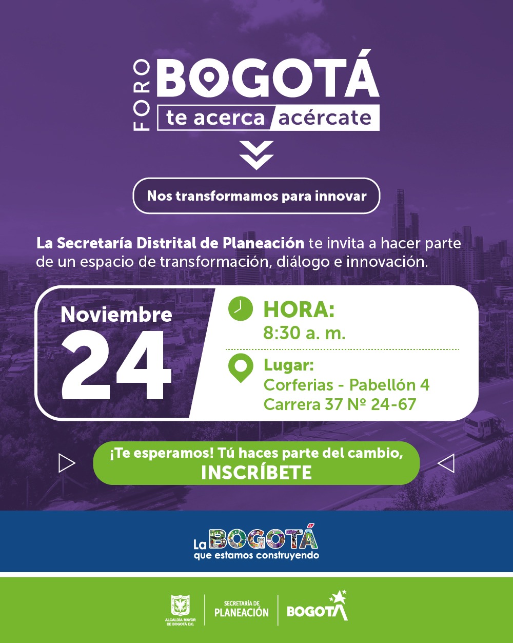 Bogotá te acerca