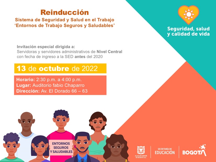 Te invitamos a la gran jornada para construir juntos entornos de trabajo más seguros y saludables