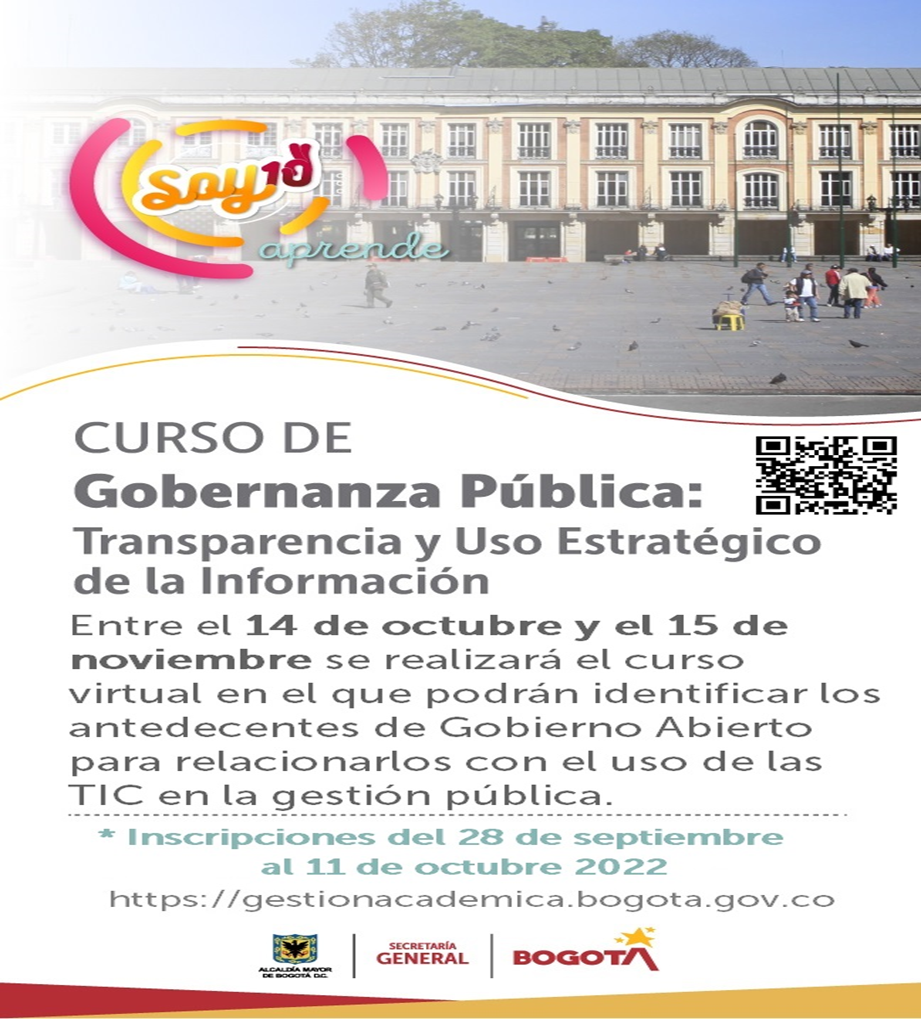 Curso de Gobernanza Pública: transparencia y uso estratégico de la información