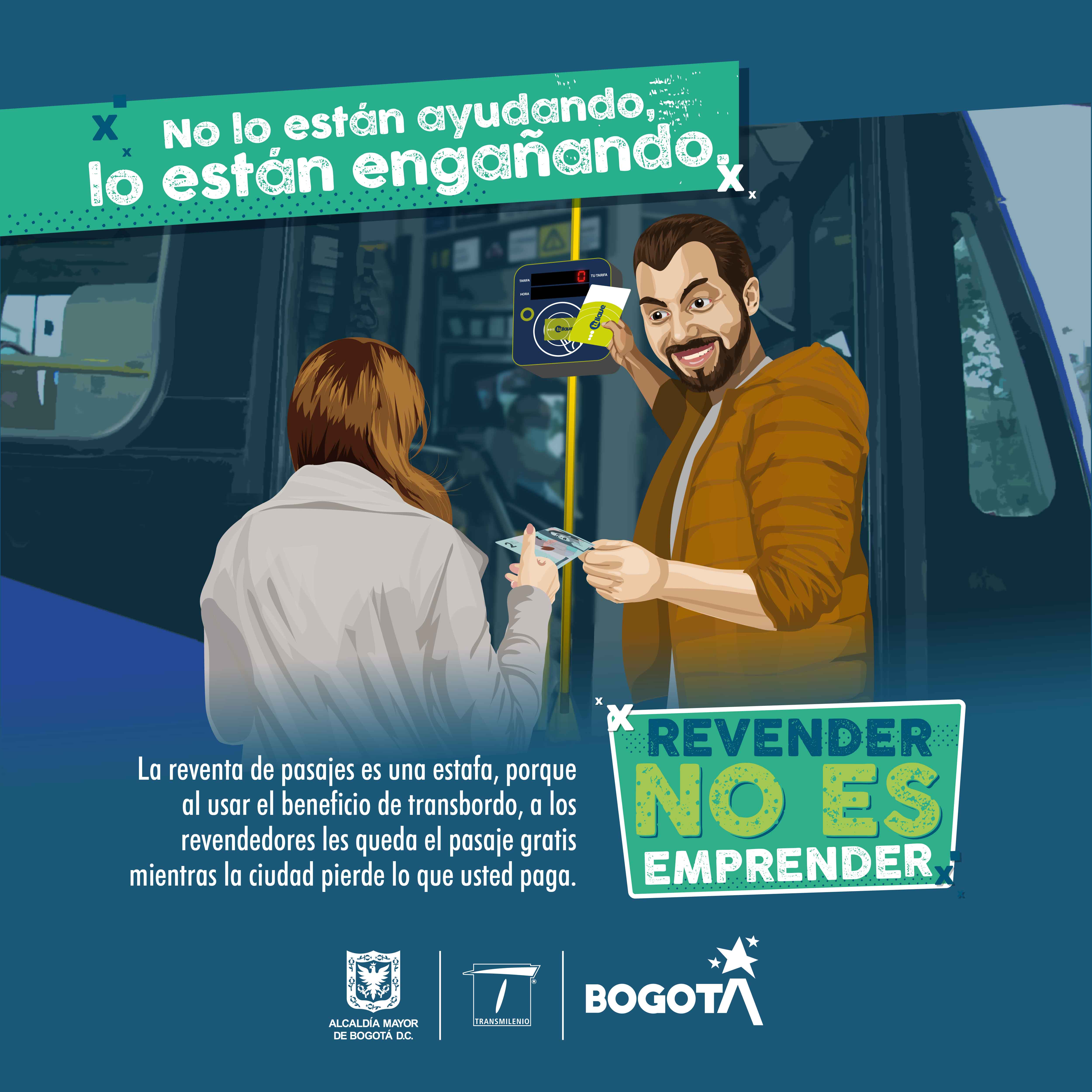 Colados de transmilenio