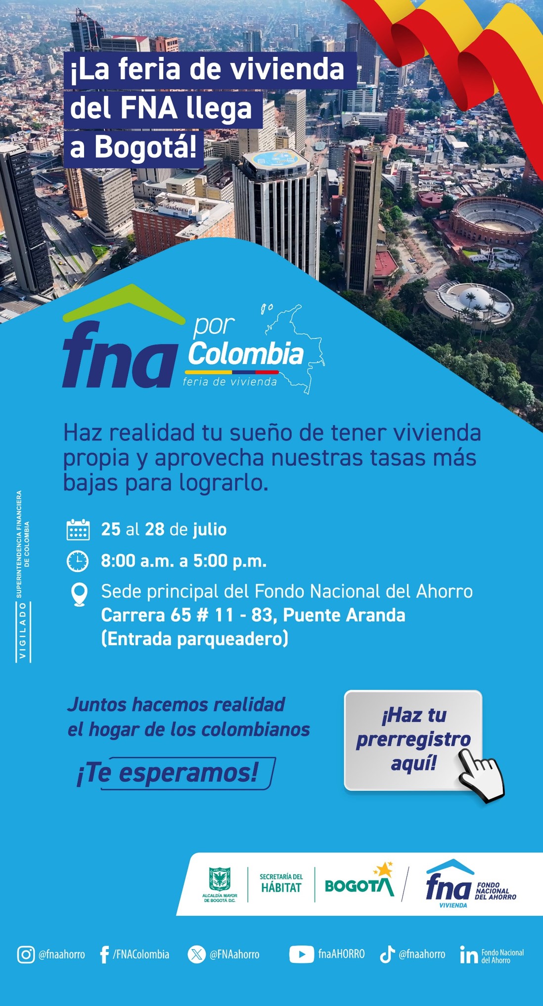Feria de vivienda julio FNA