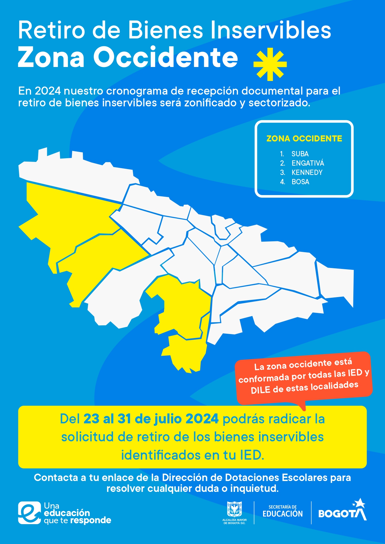 Retiro de bienes inservibles