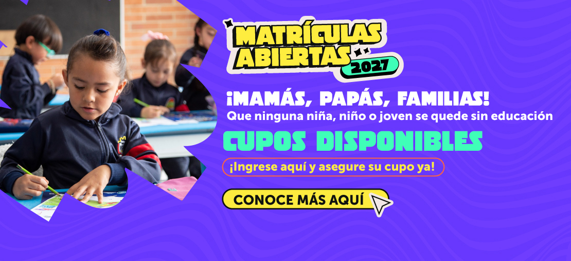 Matrículas 2027 - Cupos disponibles