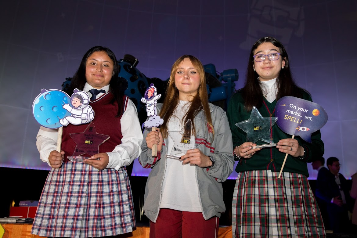 La adrenalina que se vivió en la final del concurso de deletreo en inglés 2022