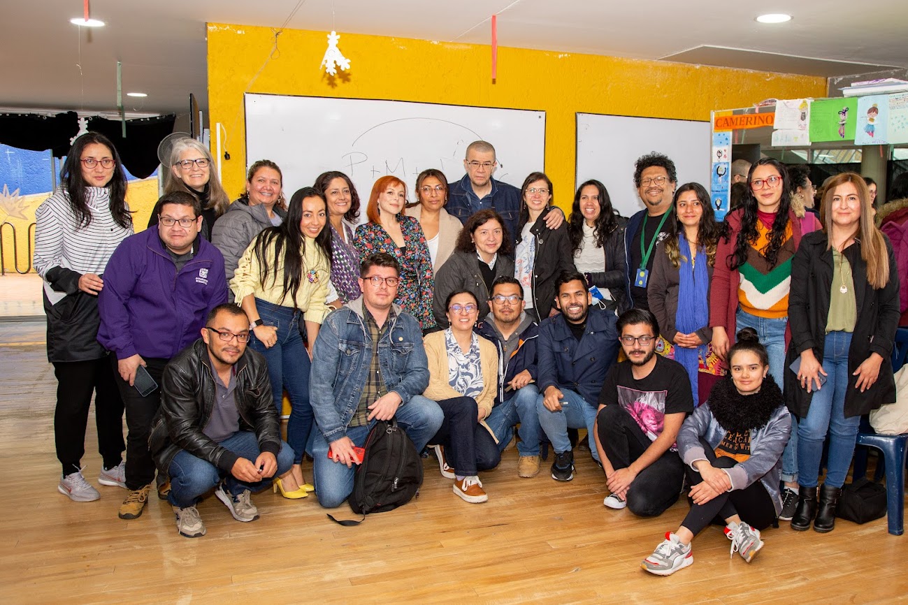 Dago García compartió un taller audiovisual con maestras y maestros en el Festival Escolar de las Artes Escolares