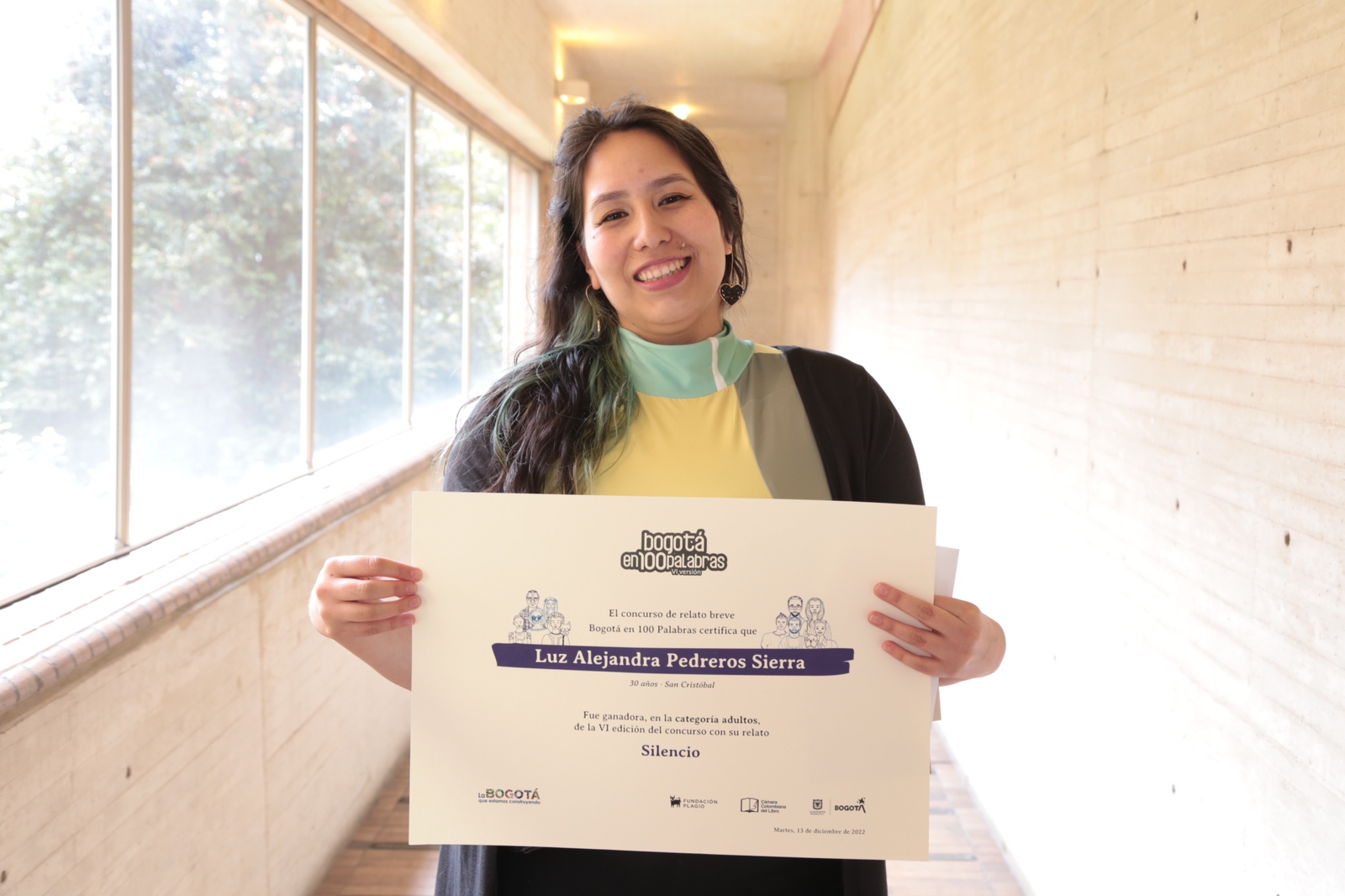 Luz Alejandra Pedreros Sierra 30 años   San Cristóbal 