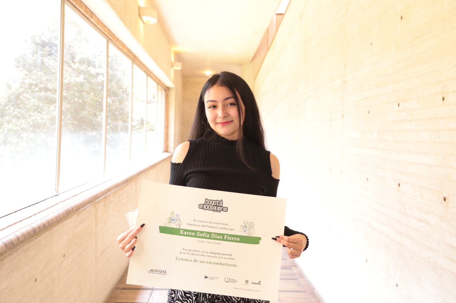 Karen Sofía Díaz Fierro 15 años San Cristóbal 