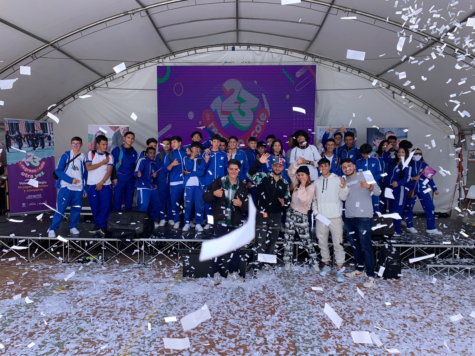 123 al colegio otra vez