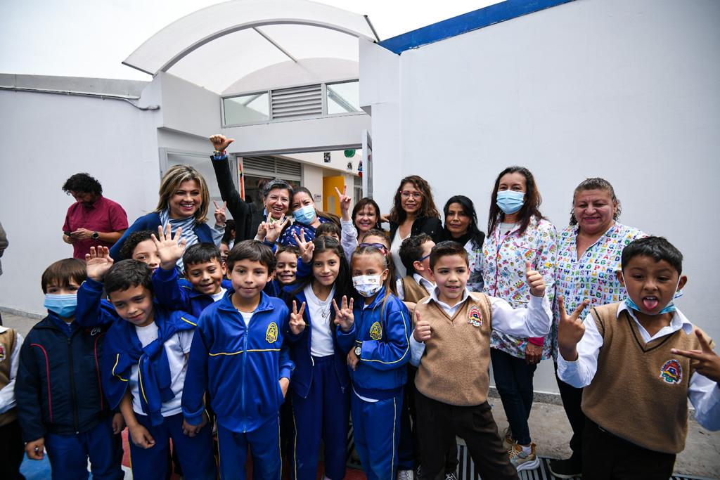 Por primera vez en la historia, Bogotá está realizando obras de mejoramiento en todas las sedes de colegios oficiales