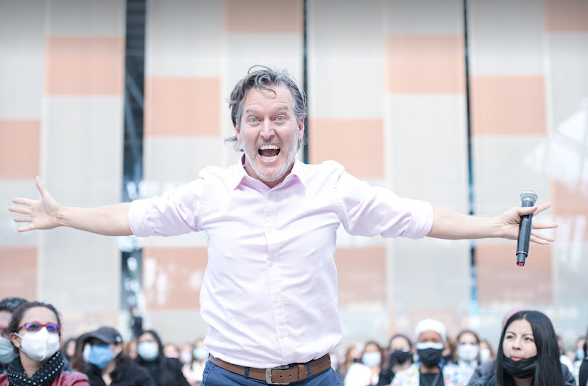 Docentes orientadores celebrando su día
