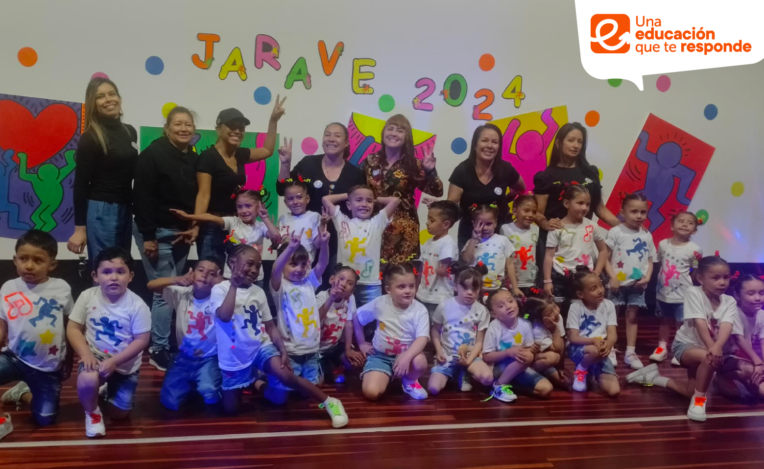 Niños del grupo JARAVE