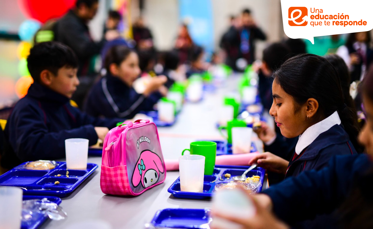 Estudiantes de colegio distrital