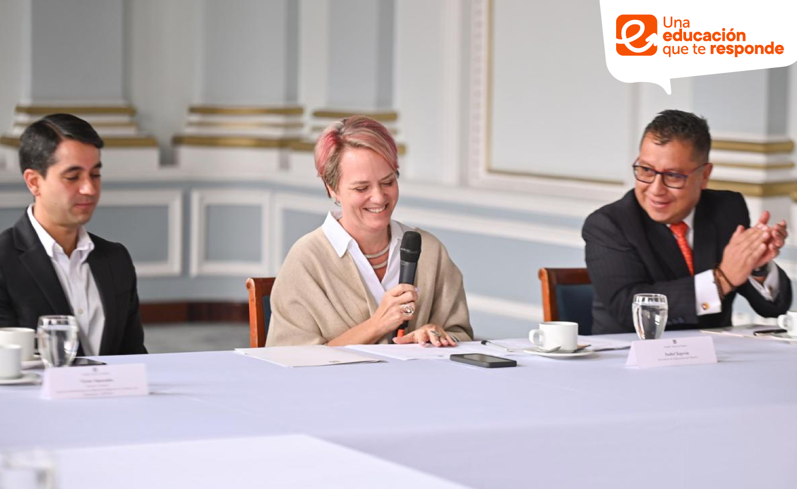 Secretaria de Educación, Isabel Segovia