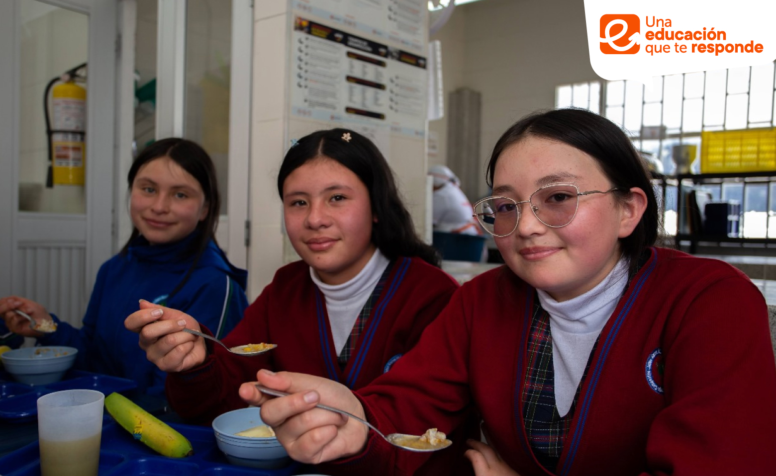 Estudiantes de colegio distrital