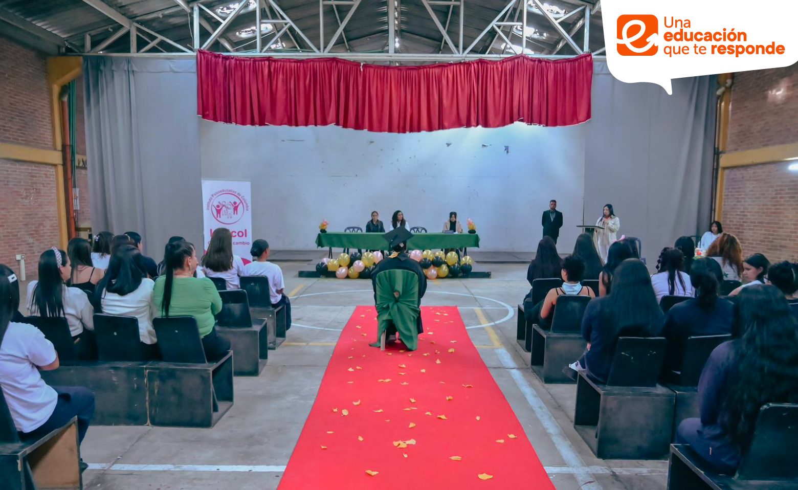 Kenia en su graduación