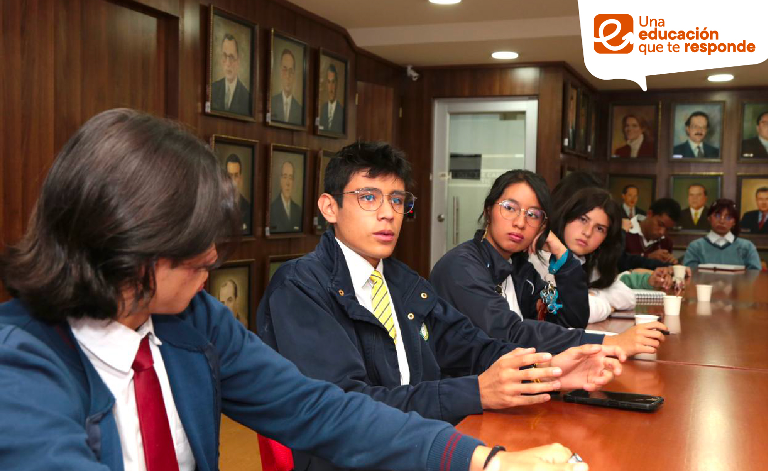 Estudiantes de Red distrital de contralores estudiantiles