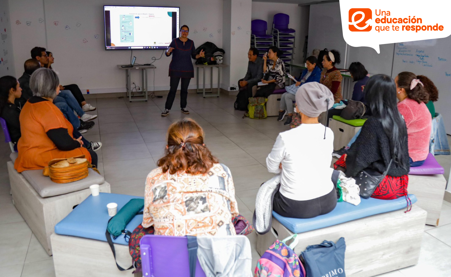 Profesores del distrito en taller del agua