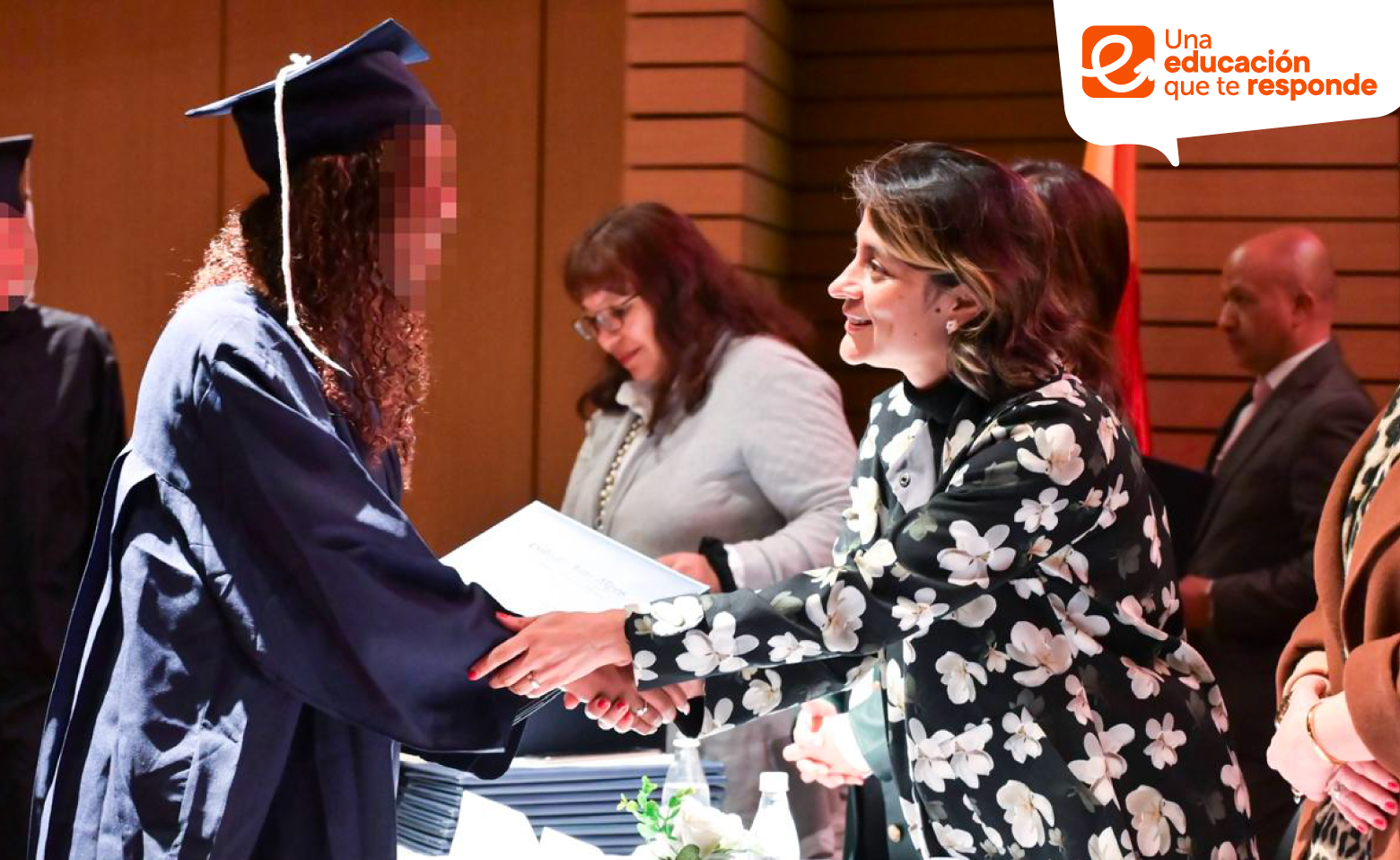 Estudiantes en jornada de graduación